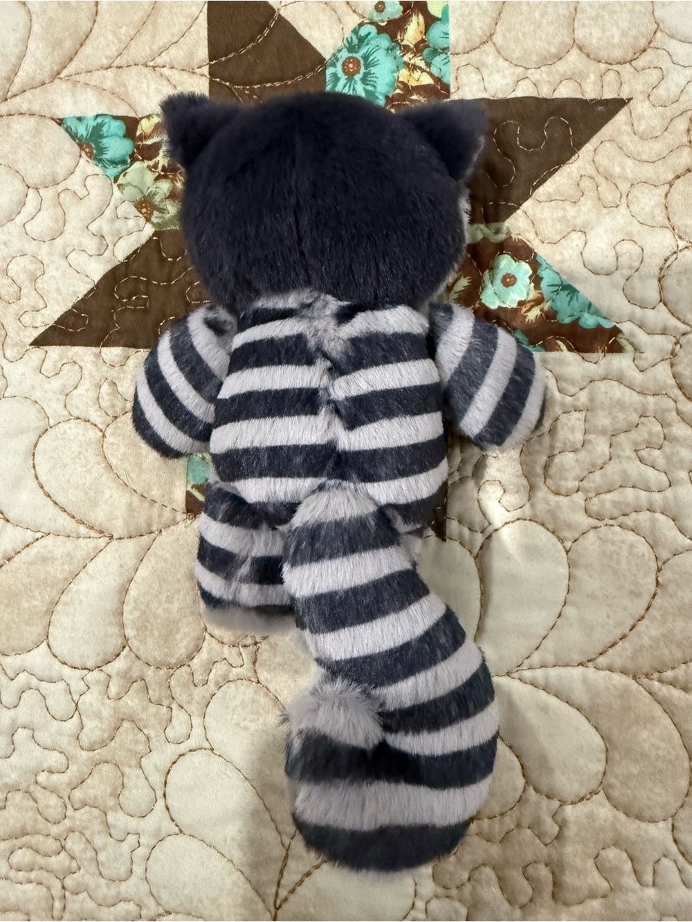 Victorian McGee's Cheshire Cat Plush Keychain Accessory by Plushie Dreadfuls - Picture 3 of 5